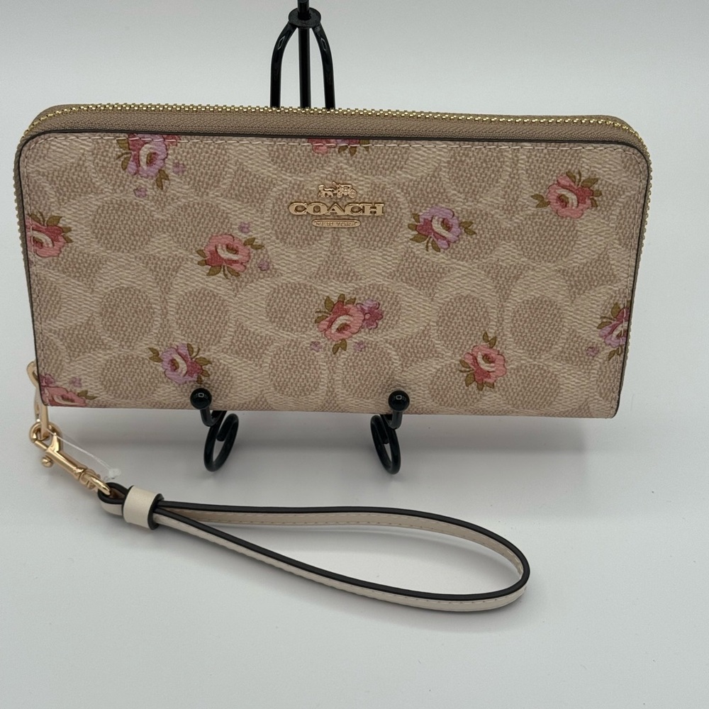 Coach Large Floral Wallet